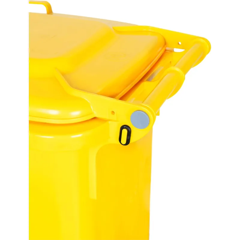 Smetná nádoba ICS GB2 120 l, plastová, žltá, HDPE