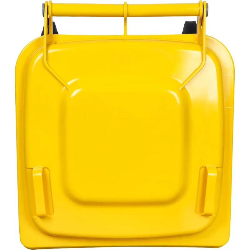 Smetná nádoba ICS GB2 120 l, plastová, žltá, HDPE
