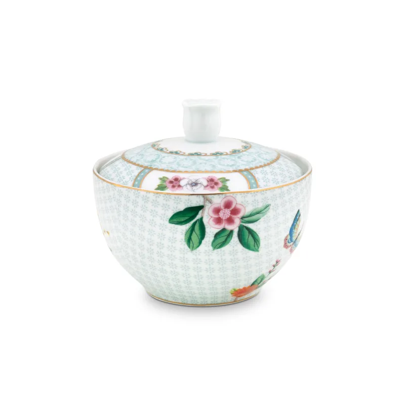 Pip Studio Blushing Birds cukřenka 300ml, bílá