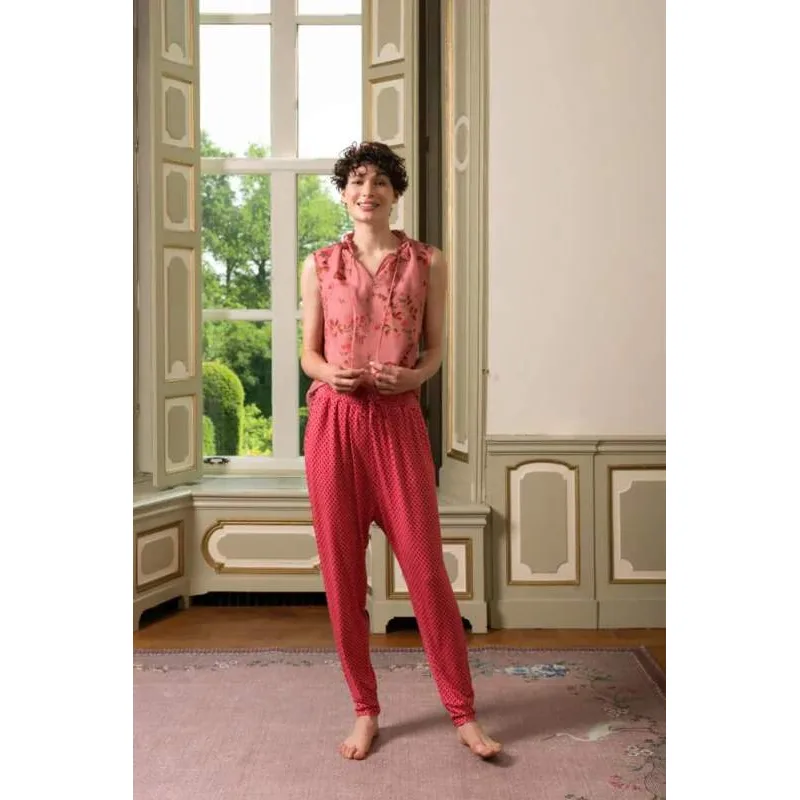Pip Studio Timmy tílková halenka Tokyo Blossom, červená