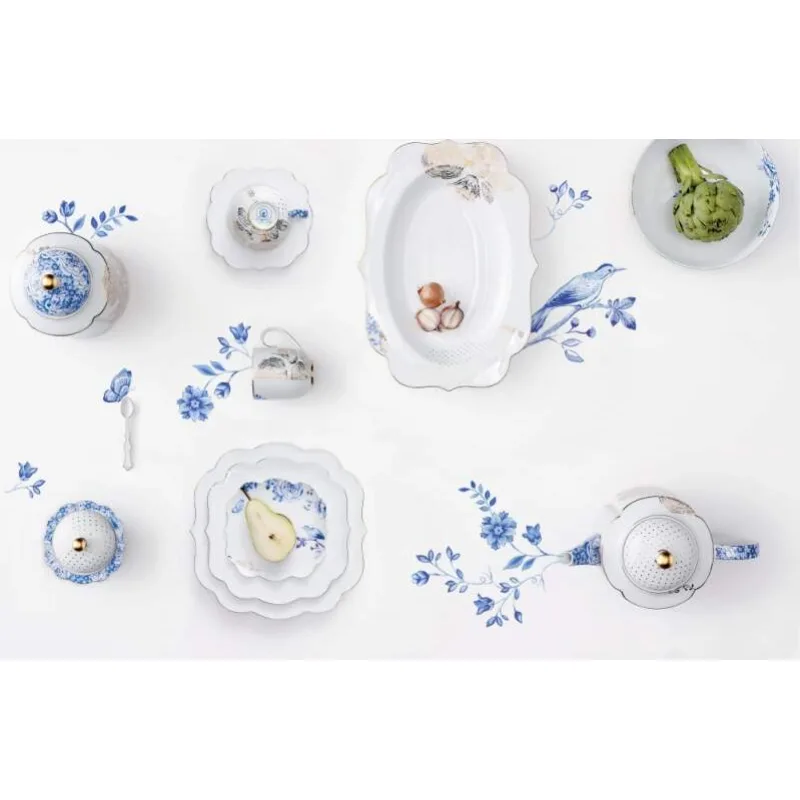 Pip Studio Royal White tác 40x28,5cm, bílý