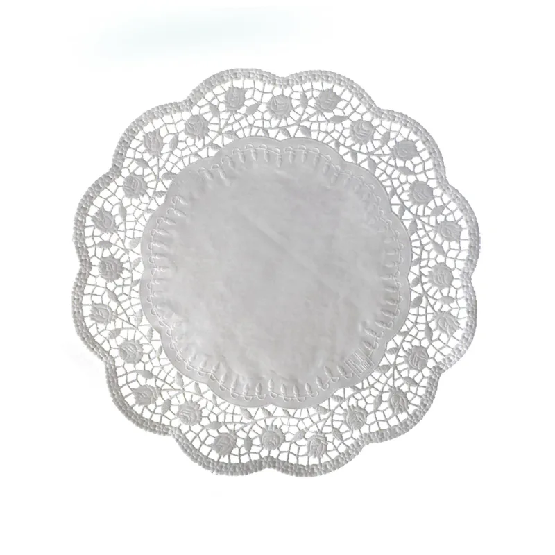 Dekorativní krajky kulaté Ø 30 cm [6 ks] (65430)
