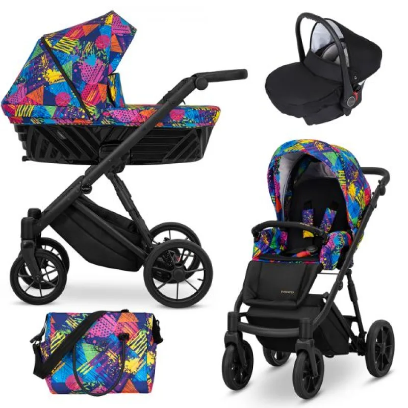Kočík Kunert Ivento 3v1 - colors impresion