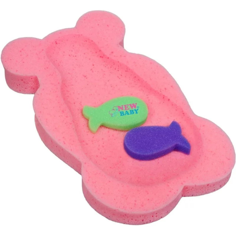Penová podložka maxi New Baby BASIC medveď ružová