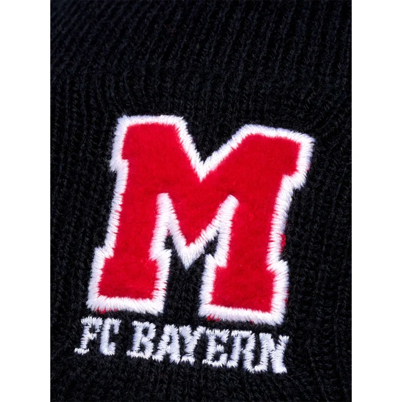 FC Bayern München - Bayern Mníchov zimná čiapka čierna detská - SKLADOM