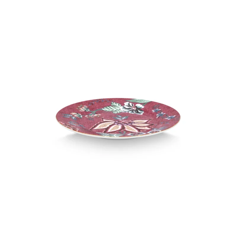 Pip Studio Flower Festival Oriental sada 4 ks talířů Ø17cm, růžová