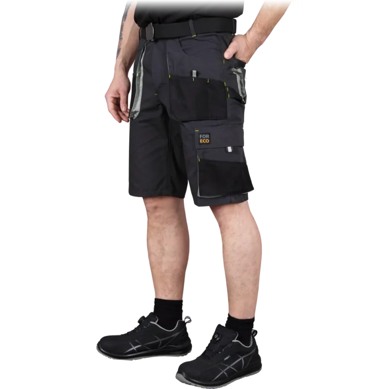Reis FORECO SBJS pánske kraťasy Black/Grey S-3XL