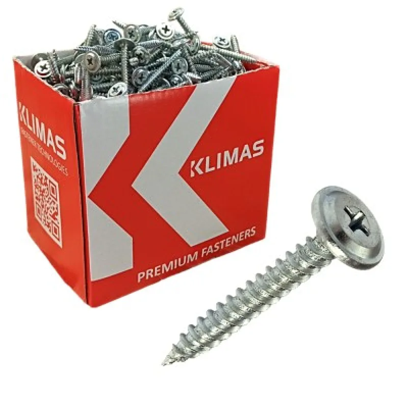 Klimas WPC Skruty samorezné 4,2x40mm s plochou hlavičkou - 400ks