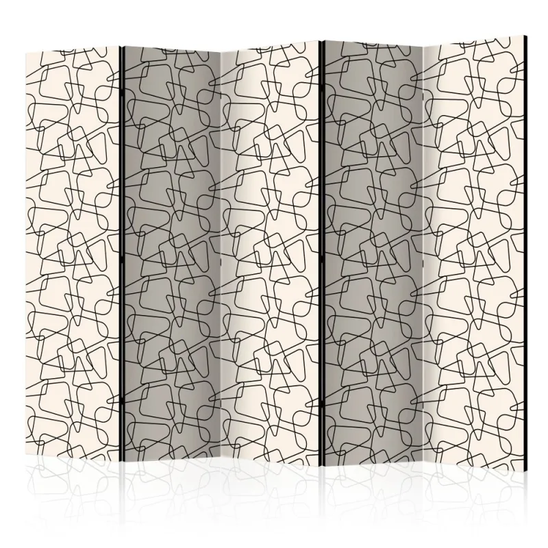 Artgeist Paraván - Rounded Geometry [Room Dividers]