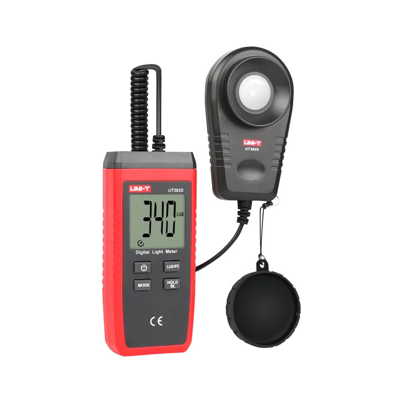 Merač intenzity osvetlenia luxmeter Uni-T UT383S rozsah od 0 do 9 999 luxov MIE0360