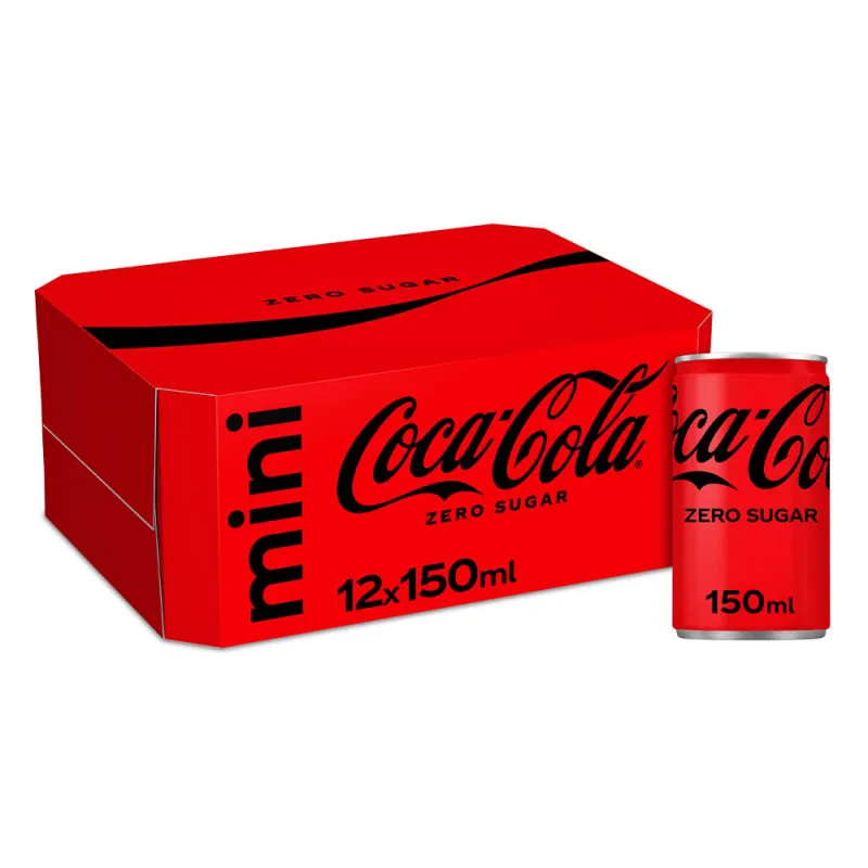 Coca Cola Zero Mini 12x150ml