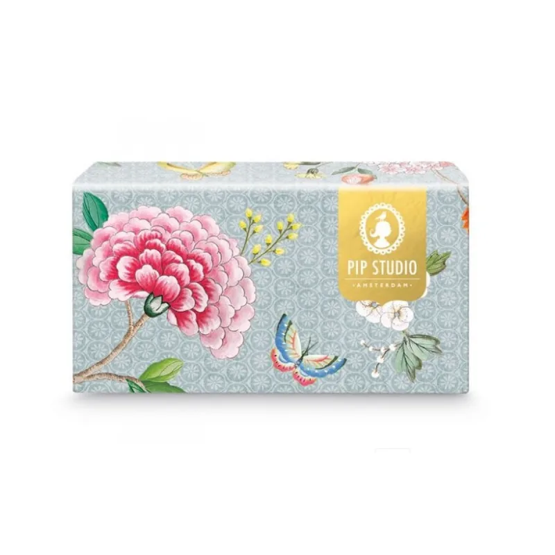 Pip Studio Blushing Birds sada 2 hrnků 350ml, khaki