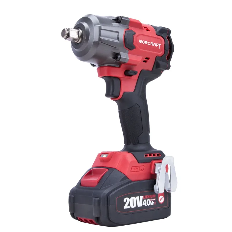 Set Worcraft XCUBE006 ShareSYS Toolbox, uťahovák 850 Nm, 2x 4.0 Ah akumulátor, 1x nabíjačka