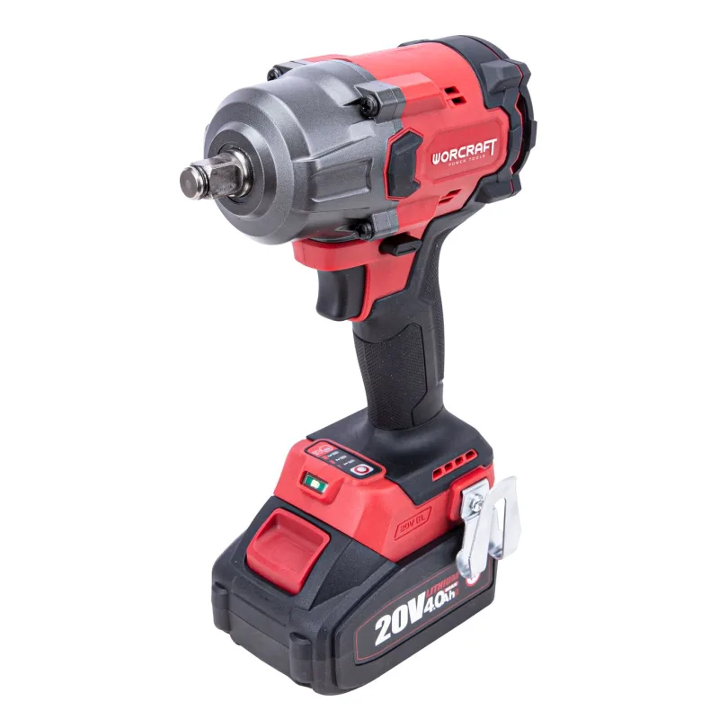 Set Worcraft XCUBE006 ShareSYS Toolbox, uťahovák 850 Nm, 2x 4.0 Ah akumulátor, 1x nabíjačka