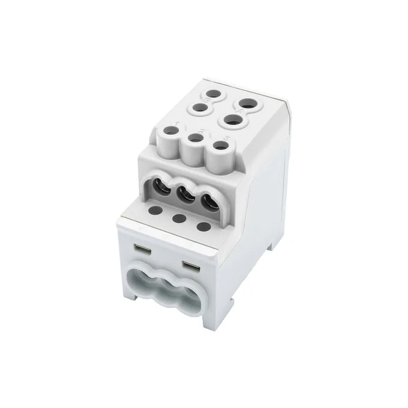 SIMBLOCK Rozbočovacia svorka 70mm2 SDB 200 sivá Al/Cu vstup 1x70mm2 výstup 6x16mm2 a 1x35mm2