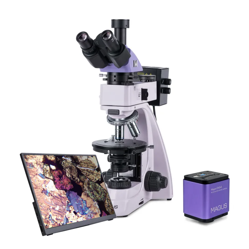 Polarizačný digitálny mikroskop MAGUS Pol D850 LCD