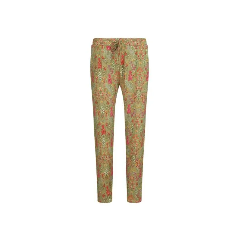 Pip Studio Bobientje dlouhé kalhoty Primavera, zelené