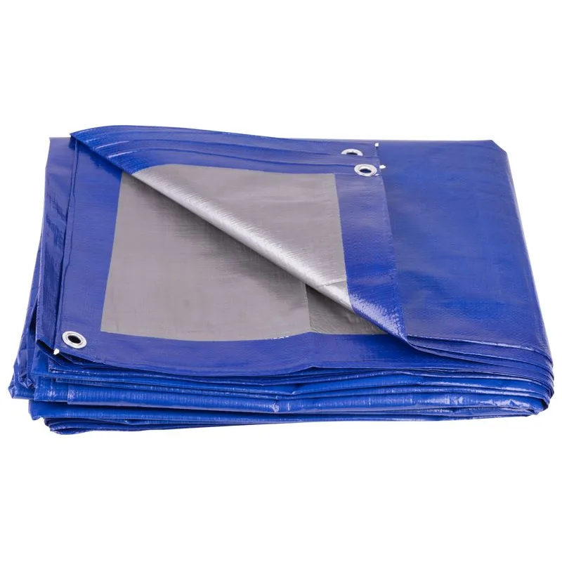 Strend Pro Plachta Tarpaulin Profi 10x15 m, 140 g/m, zakrývacia, modrá, s okami