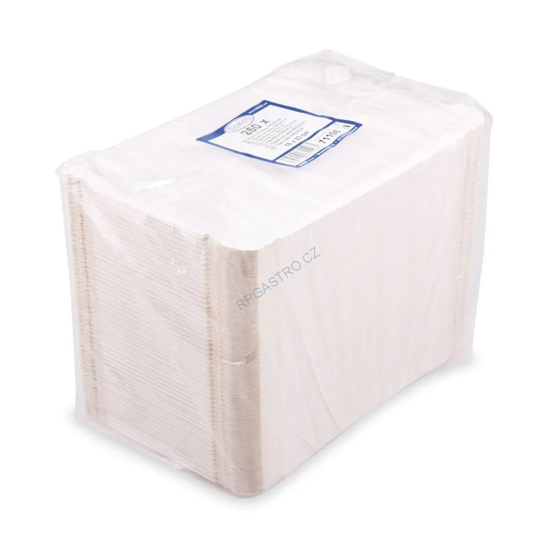 Papírové tácky 16,5 x 20 cm (100% celulóza) [250 ks] (71105)