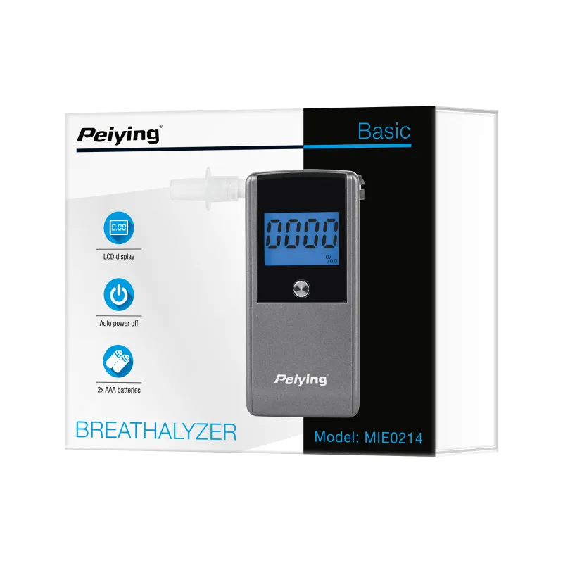 Alkohol tester PEIYING KT-571 s presnosťou merania 0,005 % MIE0214