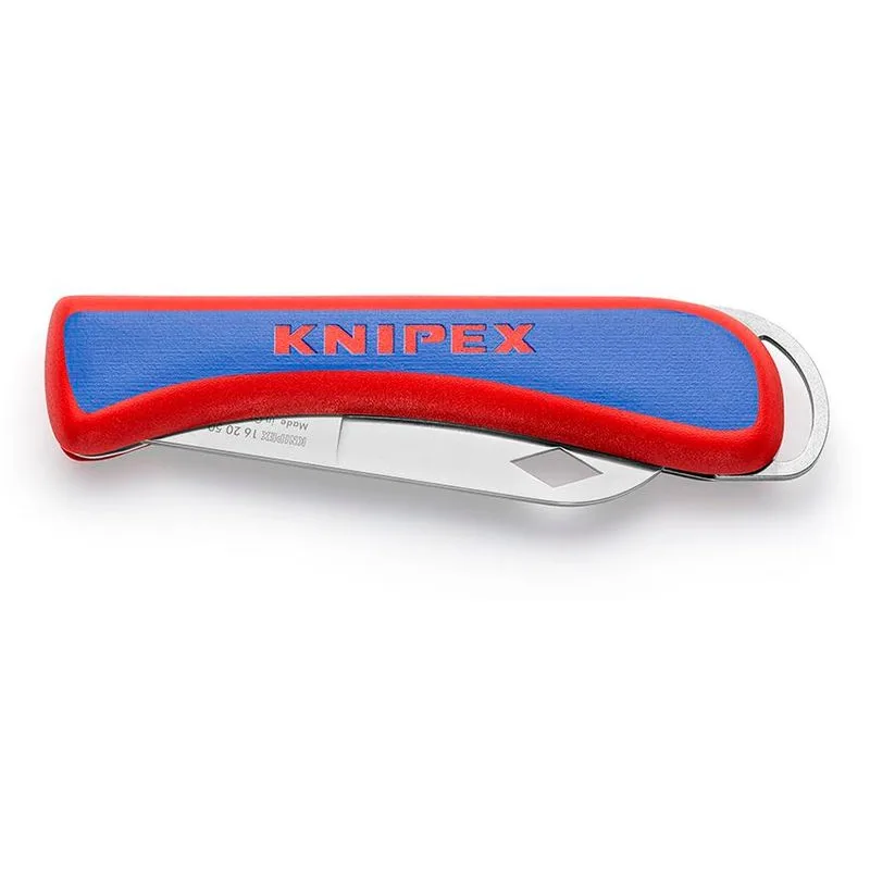 Nôž KNIPEX 16 20 50 SB – 120 mm, elektrikársky, zatvárací