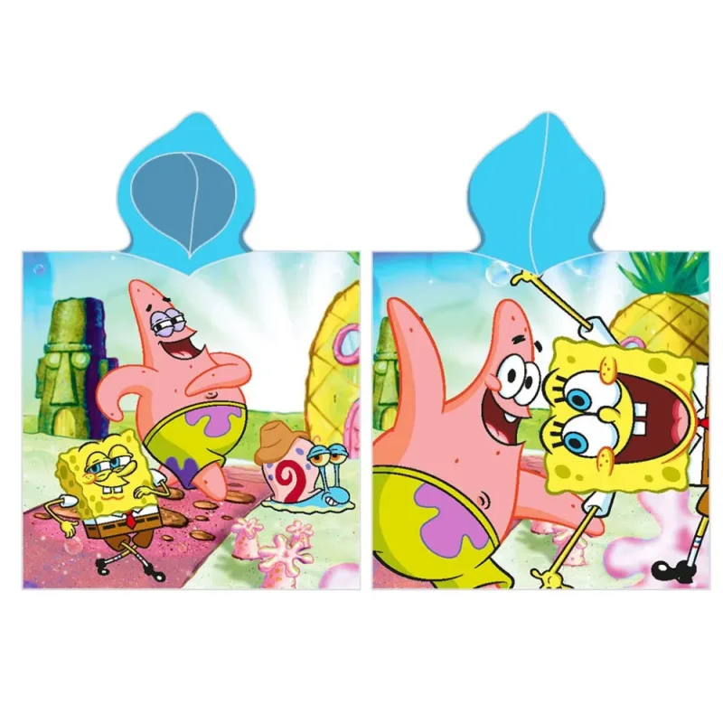 Detské pončo Sponge Bob a Patrick