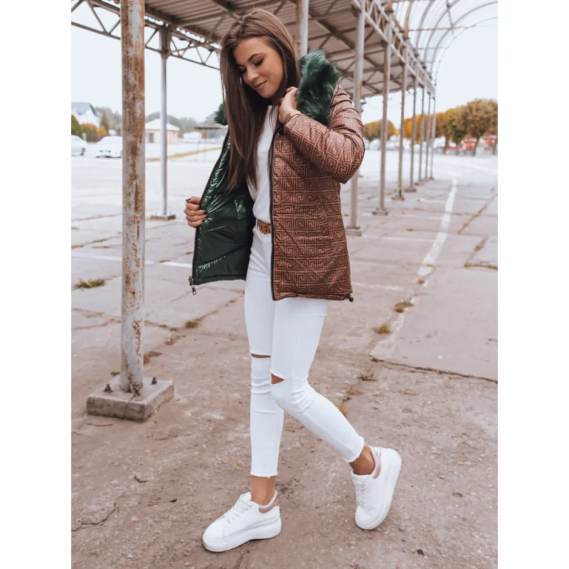 Dámska bunda PAGET zelená Dstreet TY2400 L