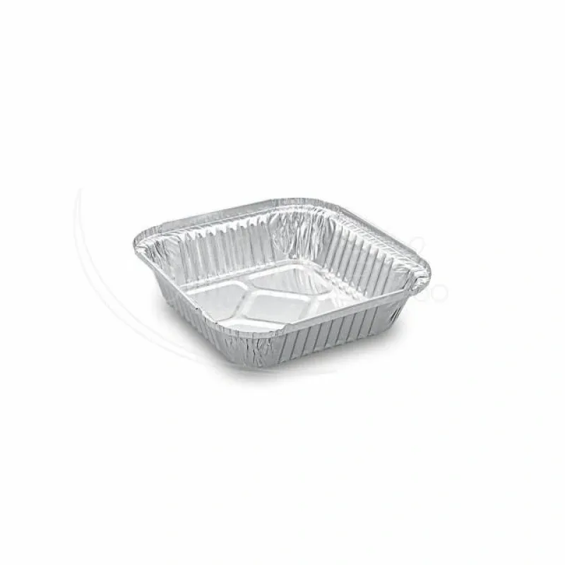 Miska (ALU) hranatá 164 x 164 x 36 mm 500ml [100 ks] (79157)