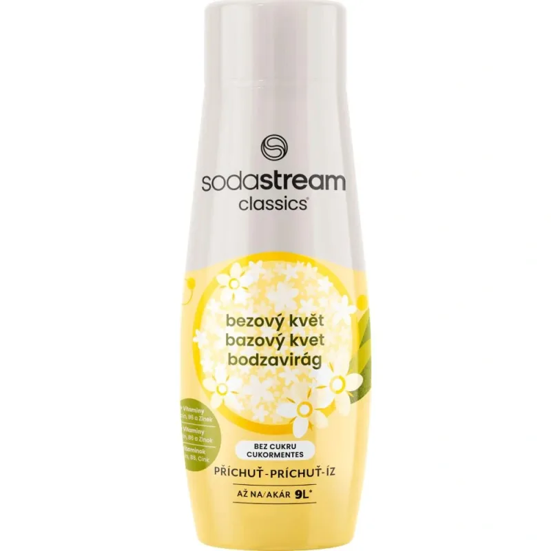 Sirup s příchutí Bezinka Zero 440 ml SODASTREAM
