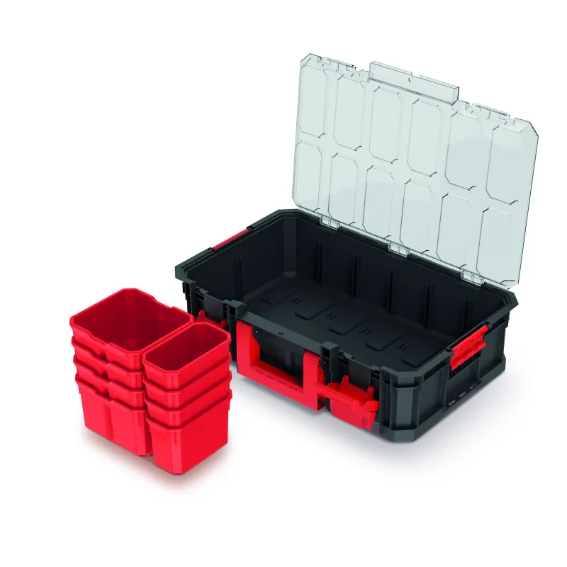 Kistenberg Modulárny prenosný organizér (krabičky 8x) MODULAR SOLUTION 517x331x134 mm KMS553515B-S411