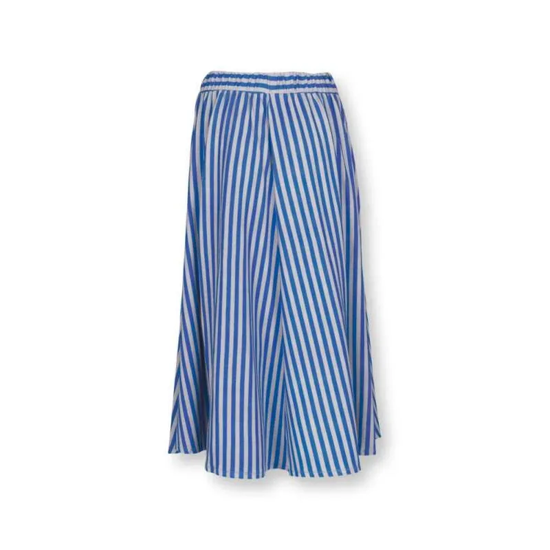 Pip Studio Solange Sukně Sumo Stripe, modrá