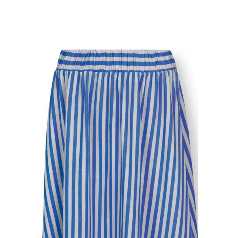 Pip Studio Solange Sukně Sumo Stripe, modrá