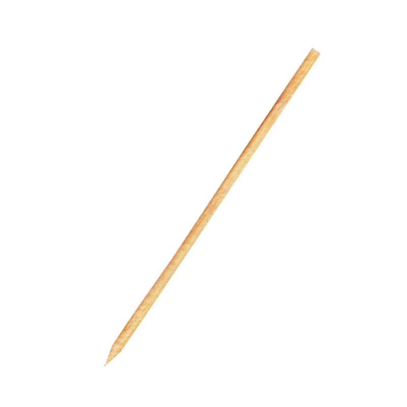 Dřevěné špejle hrocené 25 cm, Ø 3 mm [100 ks] (66752 - 6A)