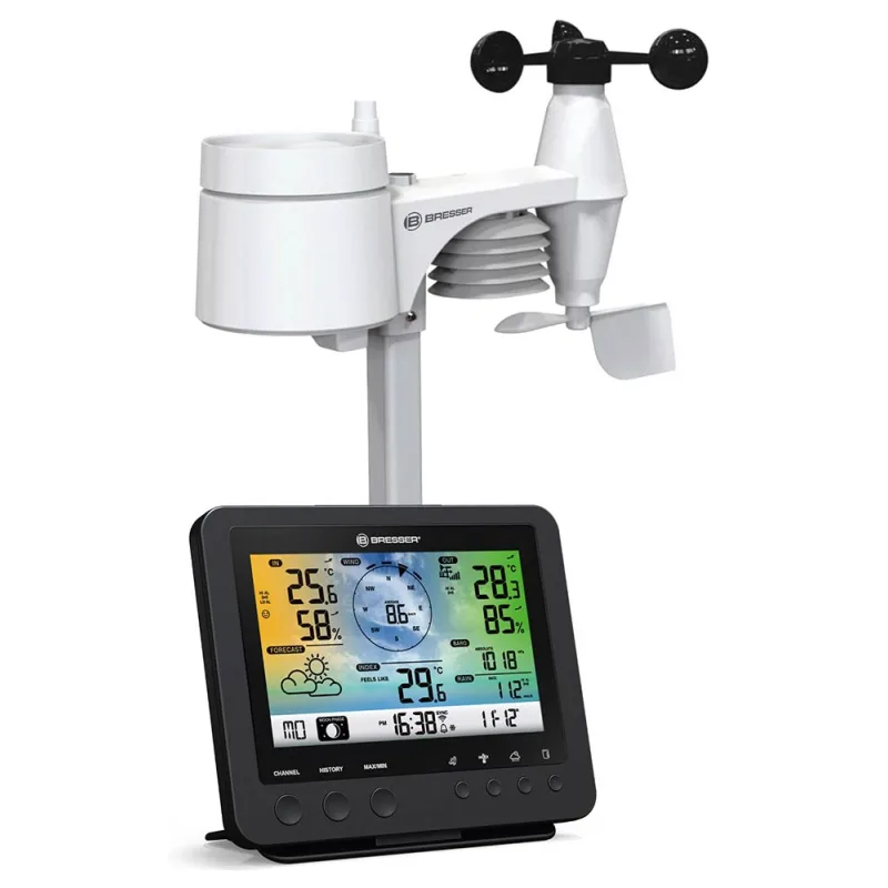 Meteostanica Bresser 5 v 1 Wi-Fi s farebným displejom