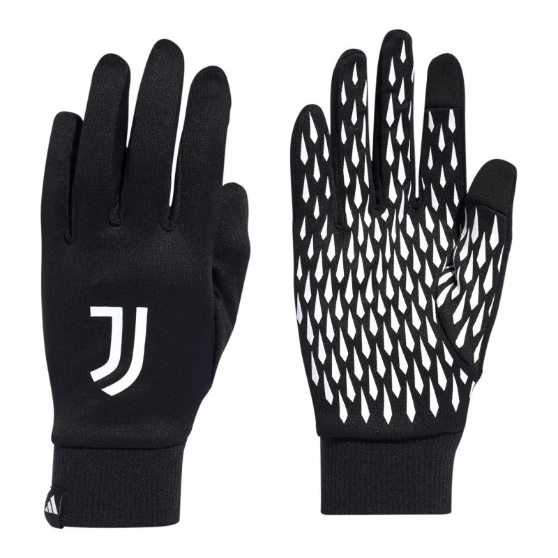 Adidas Juventus rukavice čierne