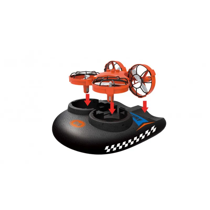 AMEWI TRIX - 3-IN-1 Dron, vznášedlo na zem či vodu