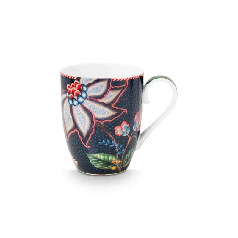 Pip Studio Berry Blues sada 2ks hrnků 350ml, modrá