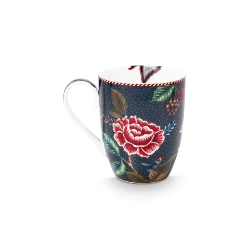 Pip Studio Berry Blues sada 2ks hrnků 350ml, modrá