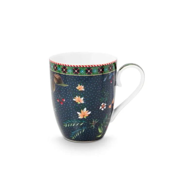 Pip Studio Berry Blues sada 2ks hrnků 350ml, modrá