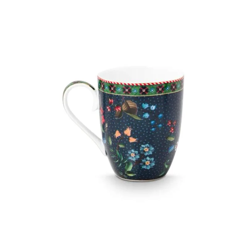 Pip Studio Berry Blues sada 2ks hrnků 350ml, modrá