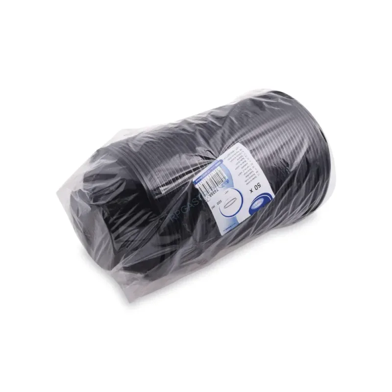 Salátová miska černá 500 ml (PET) [50 ks] (74358)