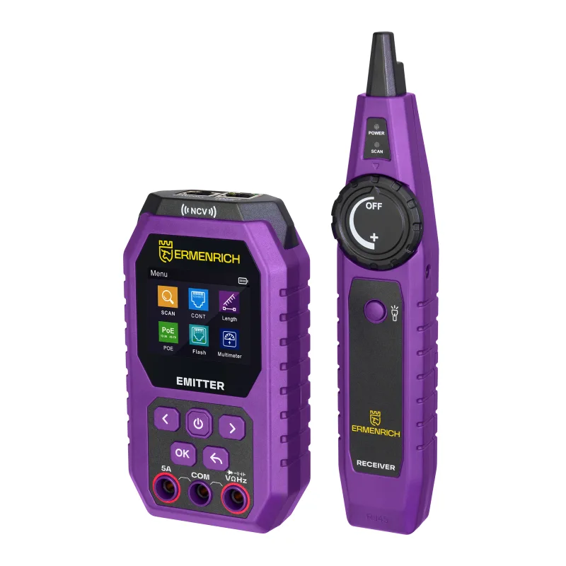 Tester káblov s multimetrom Ermenrich Ping SM75