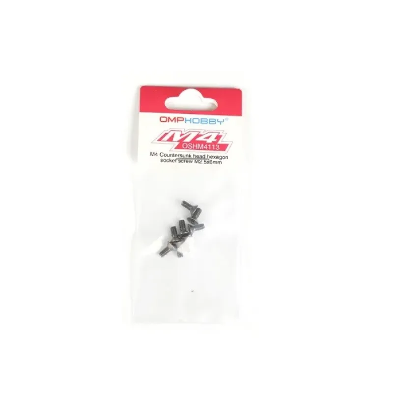 OMP M4/M4 Max Šroub se zápustnou hlavou s vnitřním šestihranem M2,5x6mm