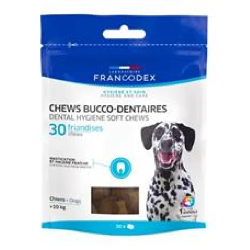 Francodex Pochoutka Dental pro psy nad 10kg 30ks