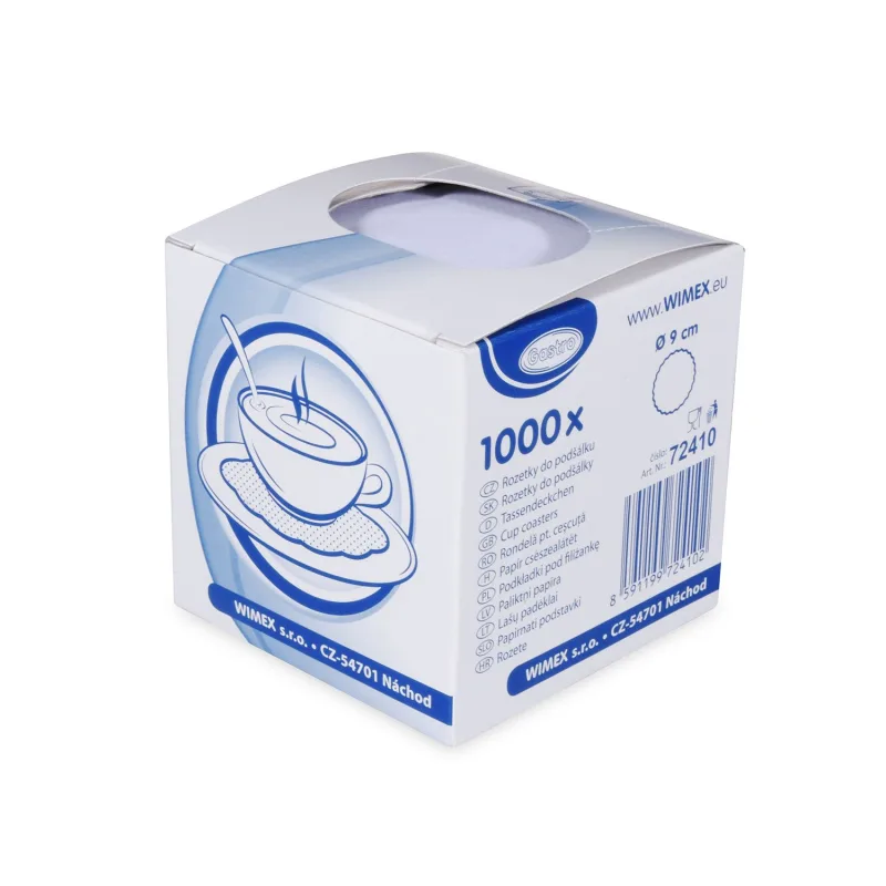 Rozetky do podšálku Ø 9 cm [1000 ks] (72410-10D)