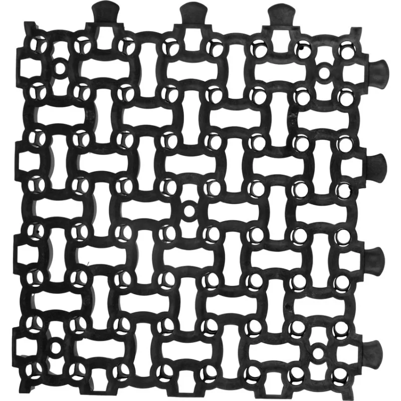 Mriežka zatrávňovacia GardenPUZZLE II, 500x500x40 mm, čierna, UV