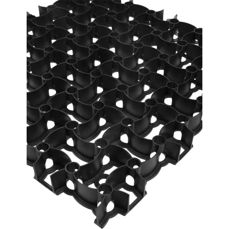 Mriežka zatrávňovacia GardenPUZZLE II, 500x500x40 mm, čierna, UV