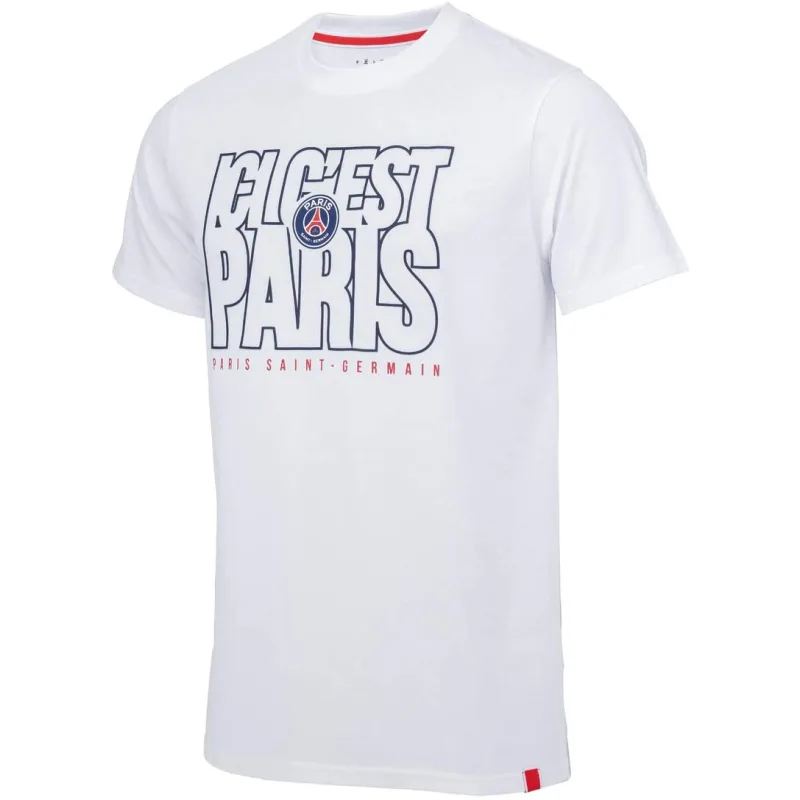 Paris Saint Germain FC - PSG tričko biele pánske - SKLADOM