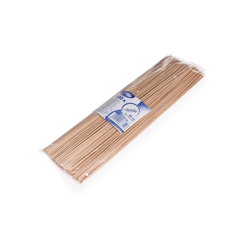 Špejle (bambusové FSC 100%) nehrocené Ø 2,5 mm x 30 cm [100 ks] (N0755)