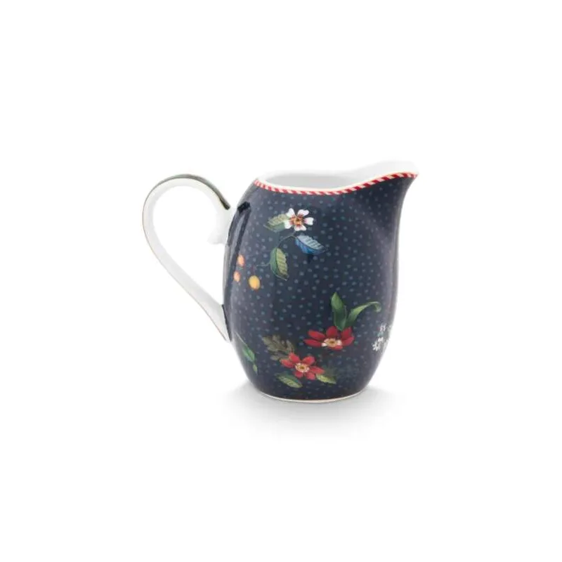 Pip Studio Berry Blues mlékovka 250ml, modrá
